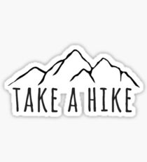 Take a Hike Mountain Sticker