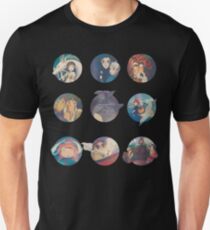 Studio Ghibli Movies Unisex T-Shirt