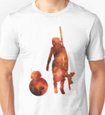 The Droid & The Girl with the Staff Unisex T-Shirt