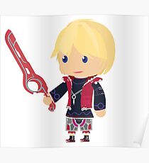 Chibi Shulk Vector Poster