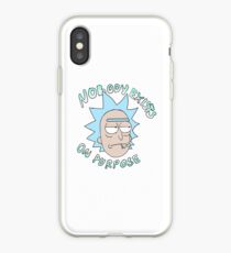 Rick Sanchez iPhone Case