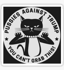 Pussycats Against Trump Sticker