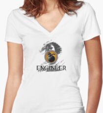 Engineer - Guild Wars 2 Women's Fitted V-Neck T-Shirt