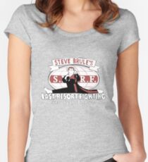 Steve Brule's Last Resort Fighting Women's Fitted Scoop T-Shirt