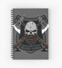 The Beard Thing Spiral Notebook