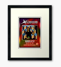 George Leutz Q*Bert Rookie Card Framed Print