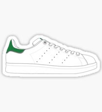 stan smith illustration Green. Sticker