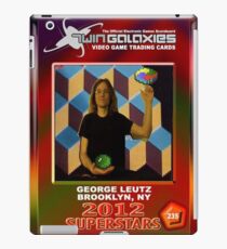 George Leutz Q*Bert Rookie Card iPad Case/Skin