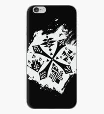 Guild Hunters Logo Splat White iPhone Case