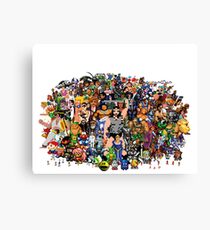 Amiga Game Characters Canvas Print