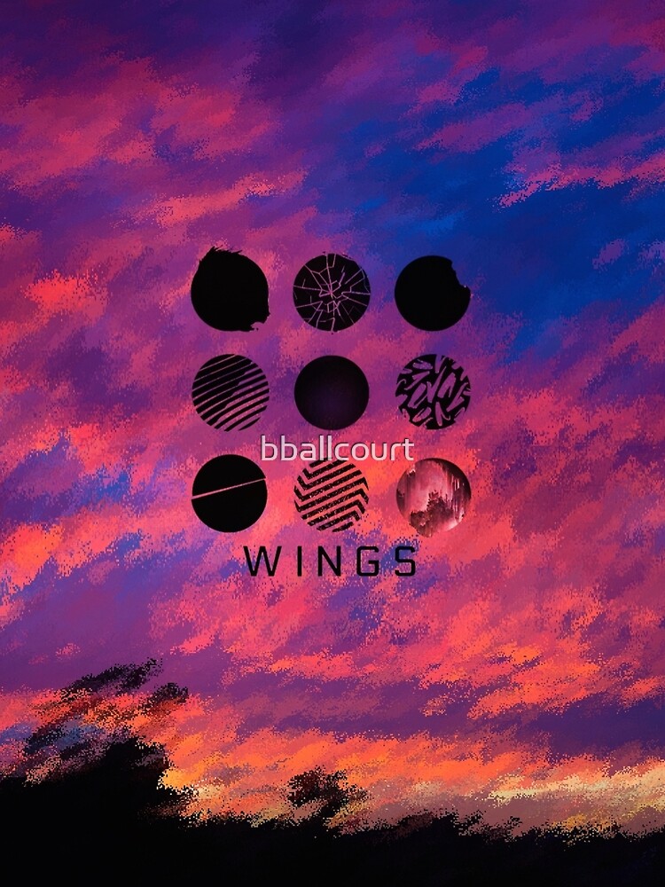 "BTS - Sunset" T-shirt by bballcourt | Redbubble