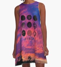 Vestido acampanado BTS - Puesta de sol