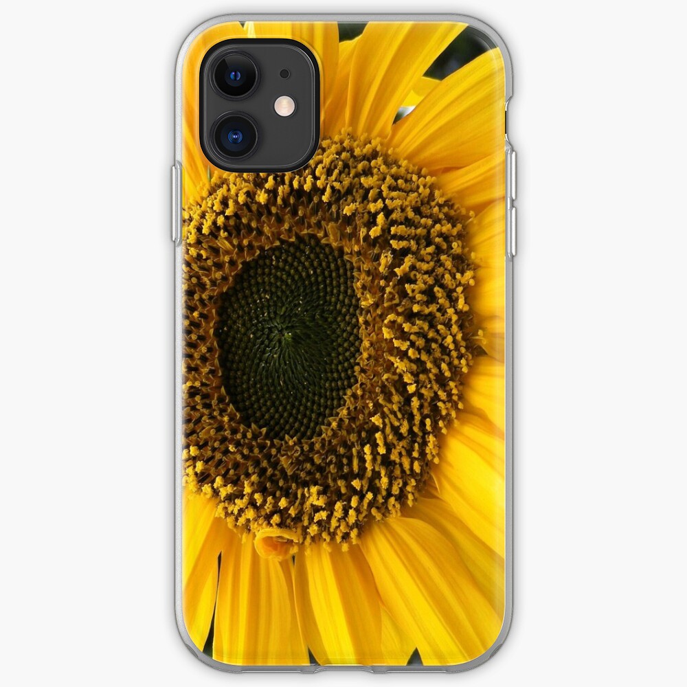 SUNFLOWER SEEDS AND PETALS iPhone Case & Cover