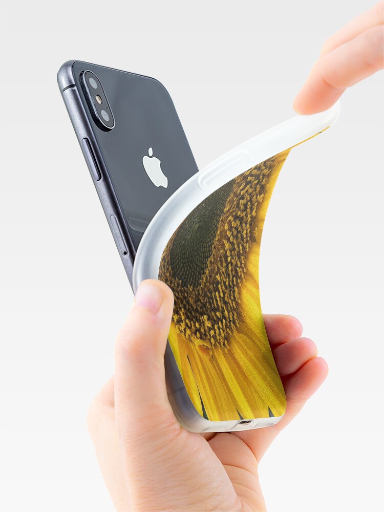 Alternate view of SUNFLOWER SEEDS AND PETALS iPhone Case & Cover