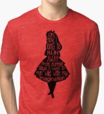 Camiseta de tejido mixto Cita Alicia en el país de las maravillas