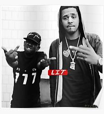 JCole & Kendrick Lamar Poster