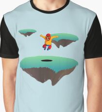 Leaping Lucha Libre Graphic T-Shirt