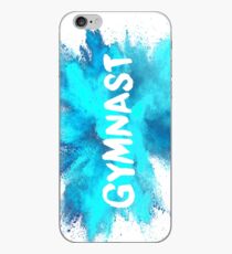 Gymnast - Blue Explosion iPhone Case