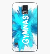 Funda/vinilo para Samsung Galaxy Gimnasta - Explosión azul