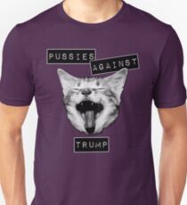 Fotzen gegen Trumpfgrau Unisex T-Shirt
