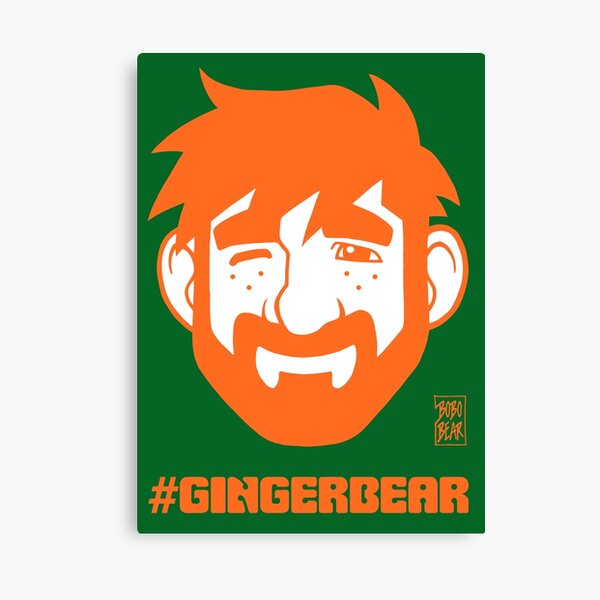 ADAM LIKES GINGER Canvas Print