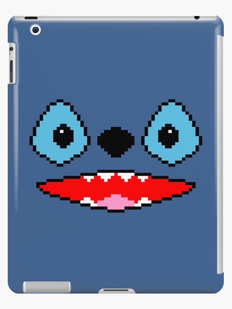 Pixel Stitch Face Ipad Case Skin By Itsarakuya Redbubble