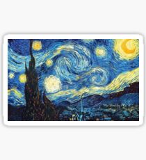 Starry Night Sticker