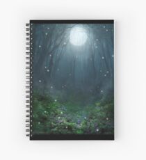 Enchanted Forest Spiral Notebook