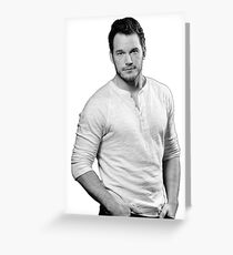 Chris Pratt Greeting Card