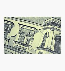 Drawing of an old Venetian Palace Photographic Print