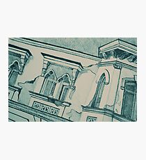 Drawing of an old Venetian Palace Photographic Print