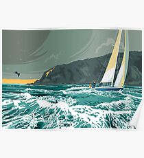 Corryvreckan whirlpool, The Isle of Jura Poster
