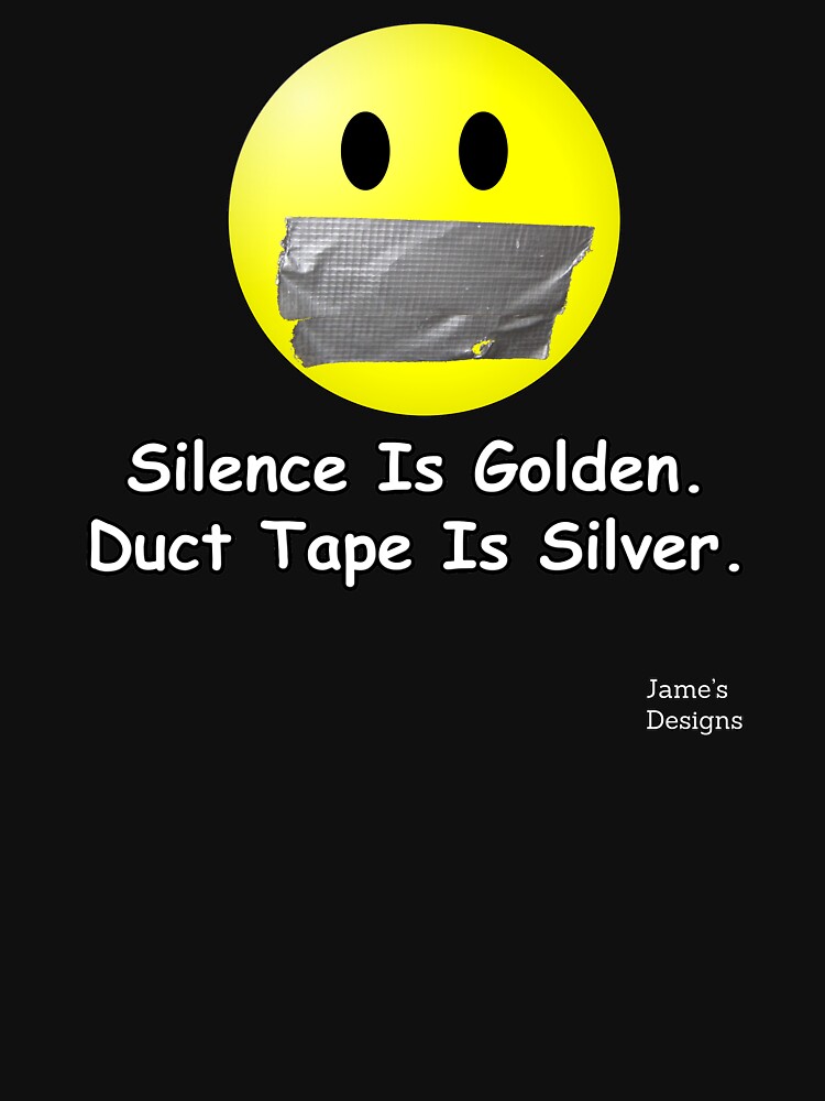 silence is golden t shirt