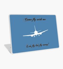 Let's Fly Laptop Skin