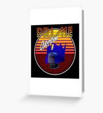 80's Retro Optimus Prime Greeting Card