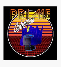 80's Retro Optimus Prime Photographic Print