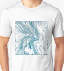 Abstract blue pattern Unisex T-Shirt