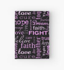 Breast Cancer - Black Hardcover Journal