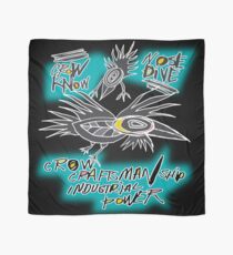 crow fly Scarf