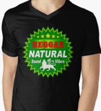 Reggae natural sound vibes Men's V-Neck T-Shirt