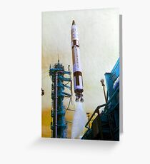 Gemini-Titan 11 Launch Greeting Card