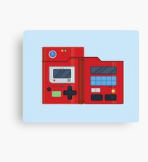 Minimalist Kanto Pokedex Canvas Print