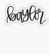 Baylor Sticker Sticker