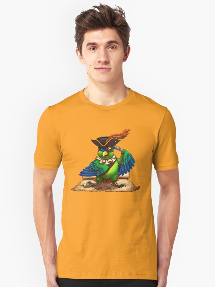 pirate parrot t shirt