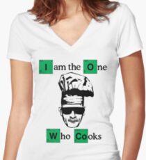Breaking Bad Women's Fitted V-Neck T-Shirt