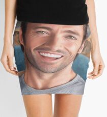 Hugh Jackman Art Mini Skirt