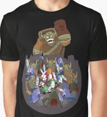 Castle Crashers 4 Swords Style Graphic T-Shirt