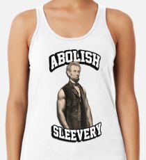 Abraham Lincoln - Abolish Sleevery Racerback Tank Top