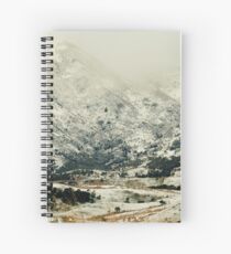 Hills around Kiakoura Spiral Notebook