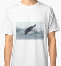 Diving Emperor Penguin Classic T-Shirt